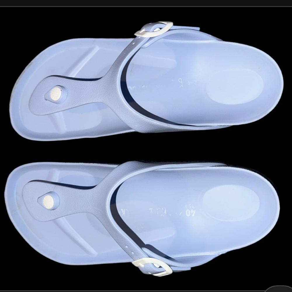 Birkenstock Gizeh Essentials EVA
Slide Sandal Lavender Women's SIZE 40 EUC - Picture 2 of 7